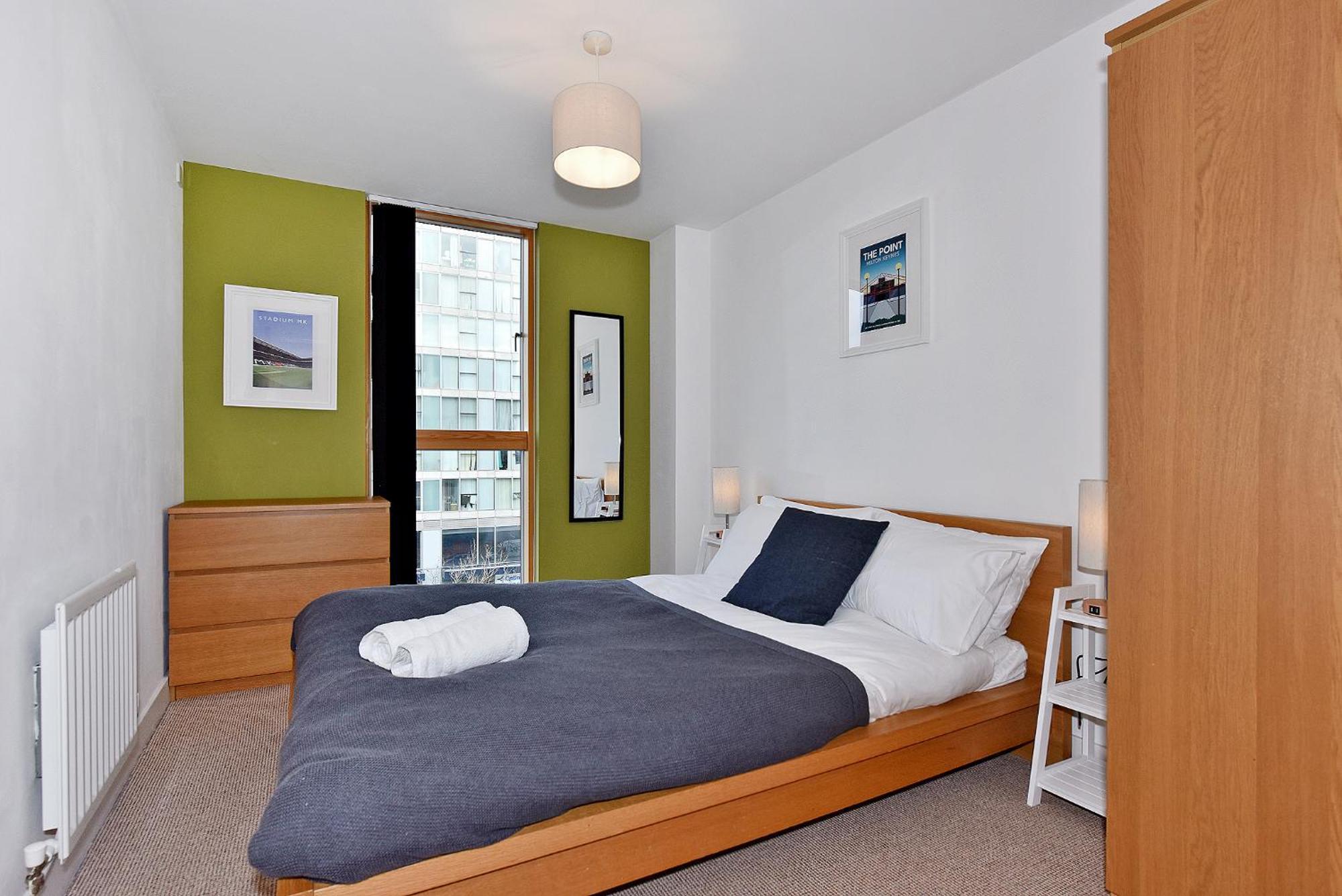 The Vizion Serviced Apartments From Pincott Properties - Free Parking, Private Balcony, And Wifi Милтон-Кейнс Экстерьер фото