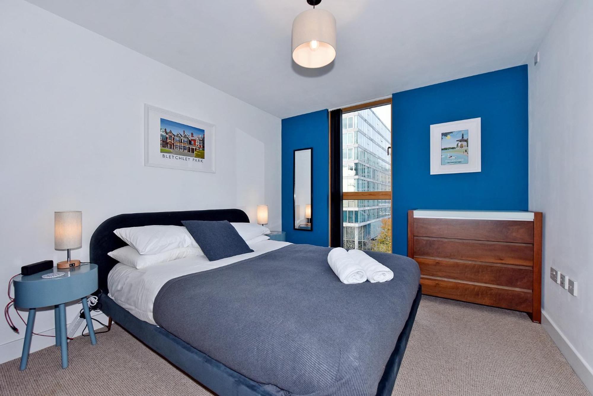 The Vizion Serviced Apartments From Pincott Properties - Free Parking, Private Balcony, And Wifi Милтон-Кейнс Экстерьер фото